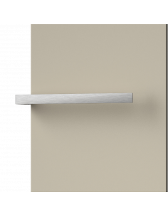 One sided rails- brushed...