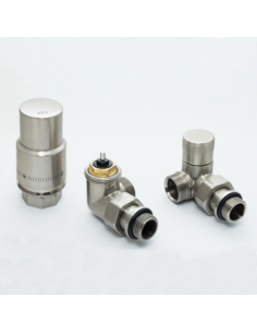 Angular thermostatic set
